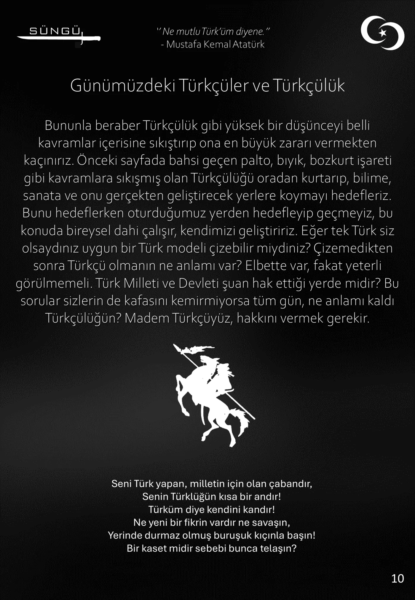 Süngü Dergisi - 1. Sayı, sayfa 10