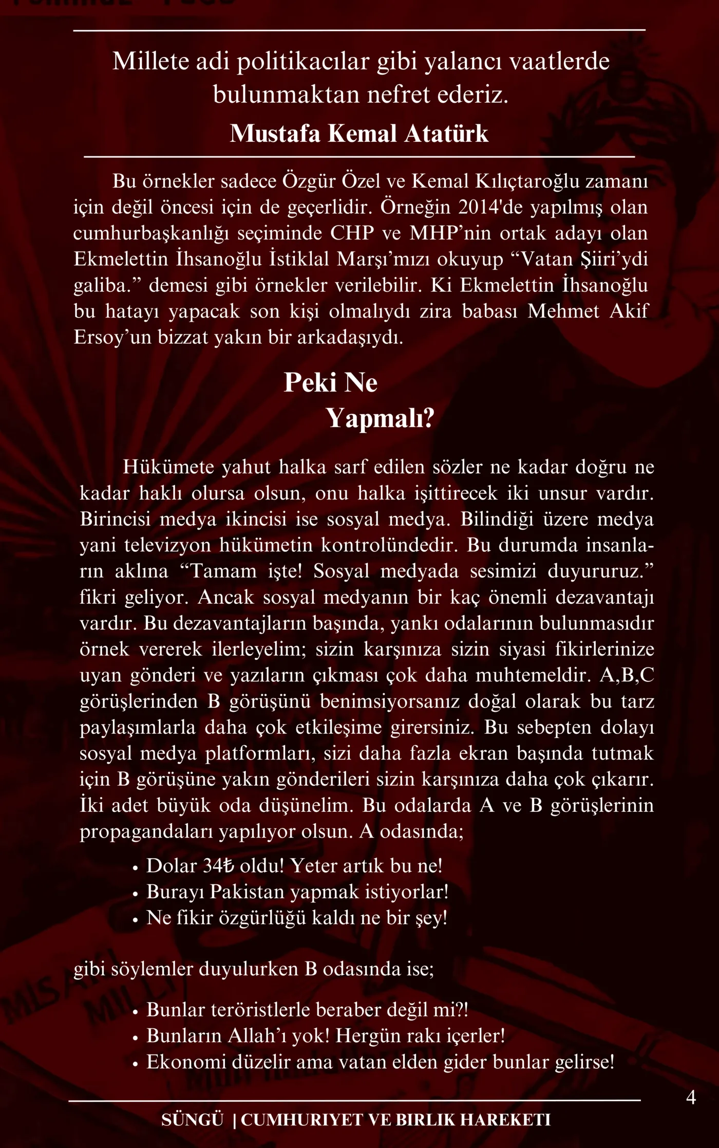 Süngü Dergisi - 2. Sayı, sayfa 5