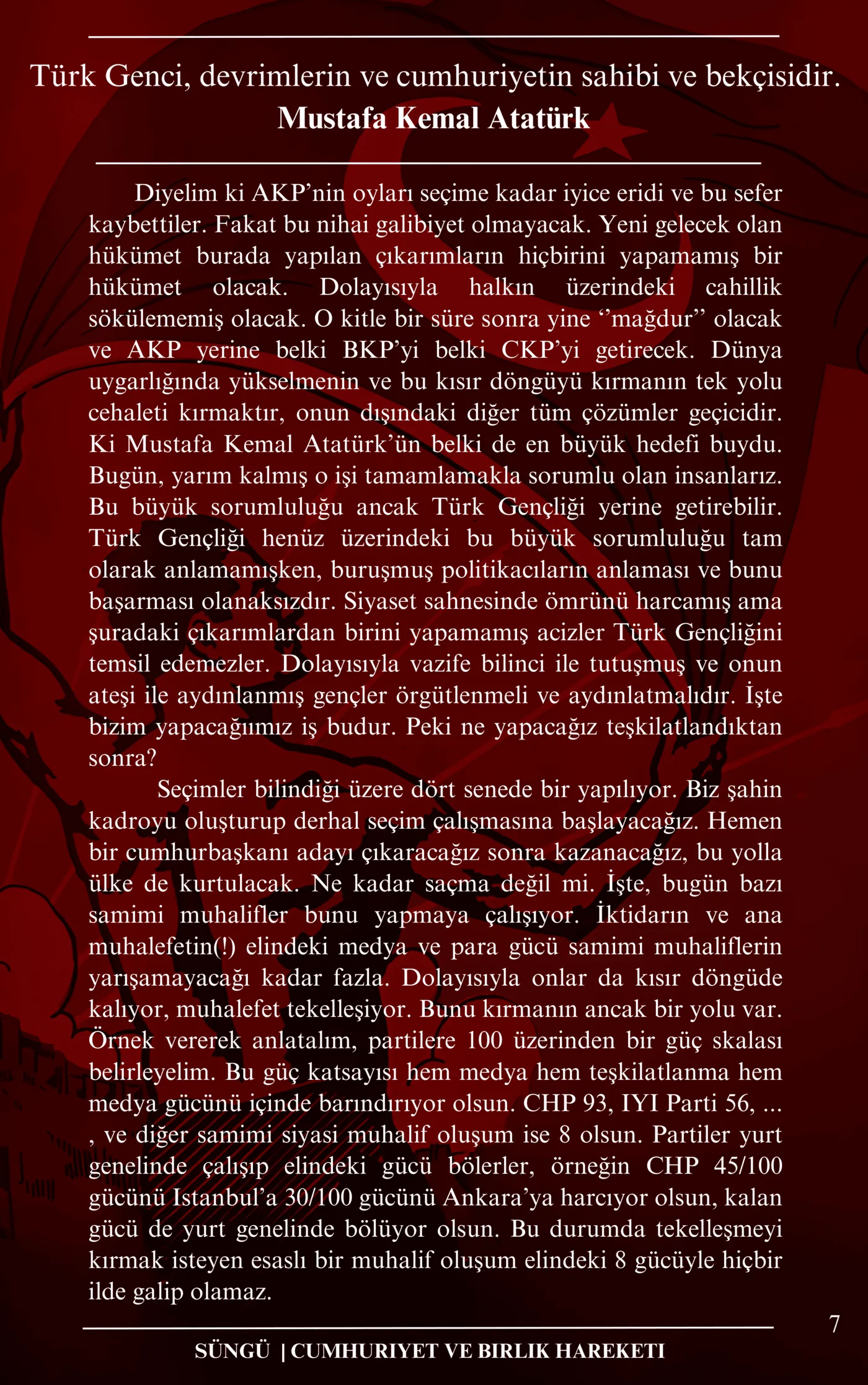 Süngü Dergisi - 2. Sayı, sayfa 8