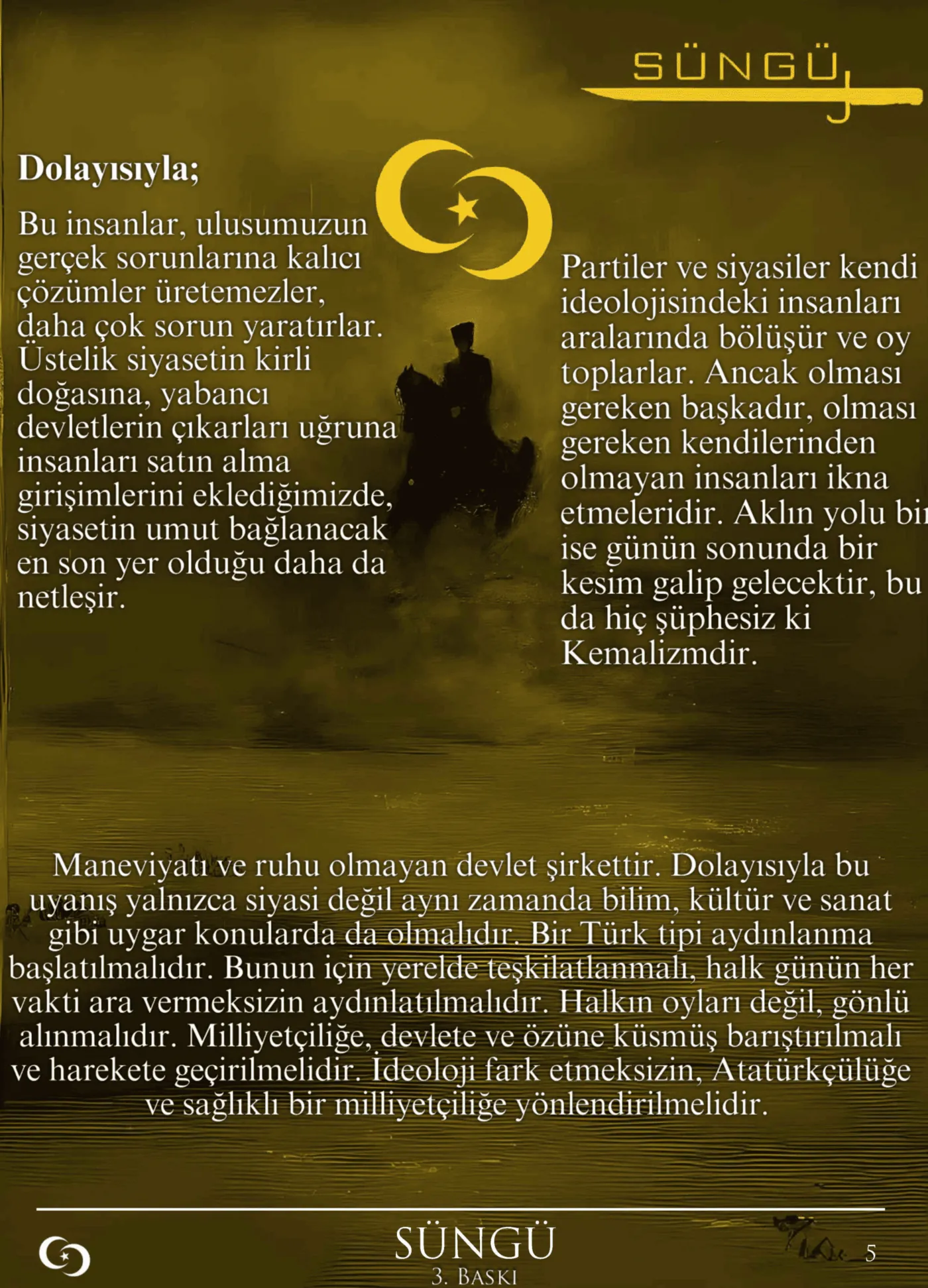 Süngü Dergisi - 3. Sayı, sayfa 6